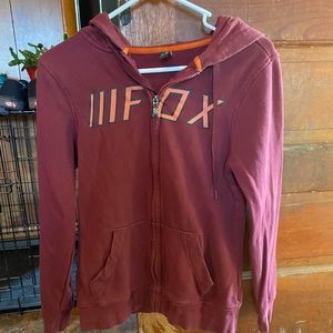 FOX racing zip up